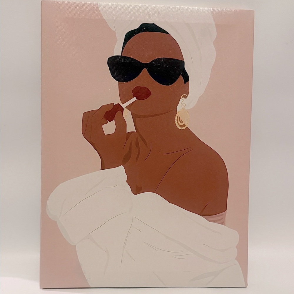 🖼️ ART WORK 🖼️ Stylish Woman Lipstick